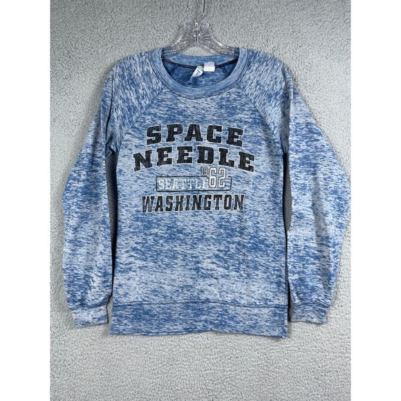 MV Sport Women's Space Needle Seattle Shirt Pull Over Size S - Picture 1 of 9